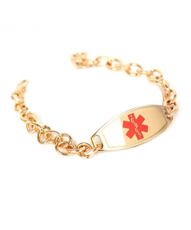 MyIDDr Medical Bracelets Women Engraving