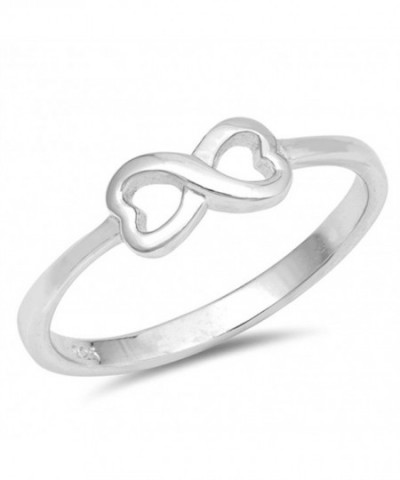 Infinity Heart Promise Sterling Silver