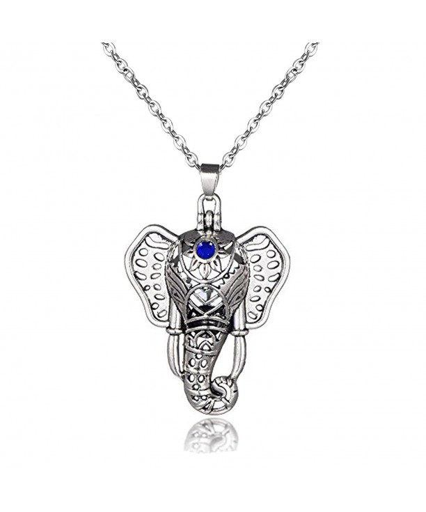 Elephant Aromatherapy Essential Diffuser Necklace