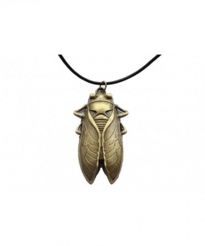 Cicada Necklace Grasshopper Steampunk Pendant