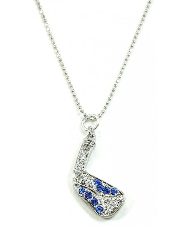 Sapphire Necklace Adorned Crystals Swarovski