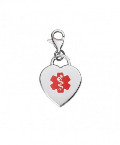 Divoti Engraved Adorable Medical Clasp Red