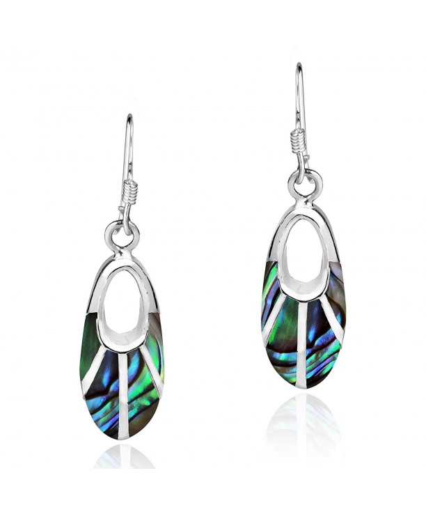 Celestial Abalone Sterling Silver Earrings