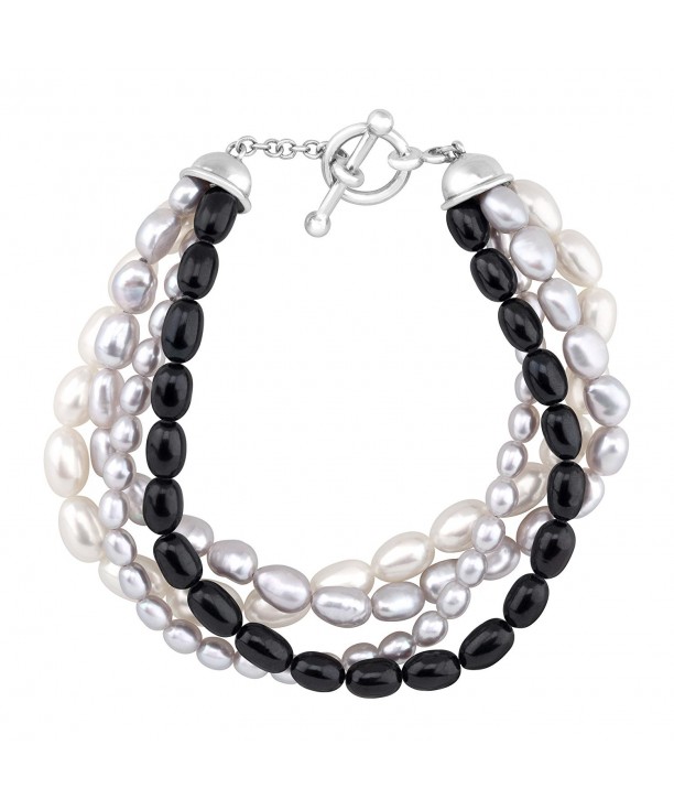 Honora 4 Strand Freshwater Cultured Bracelet