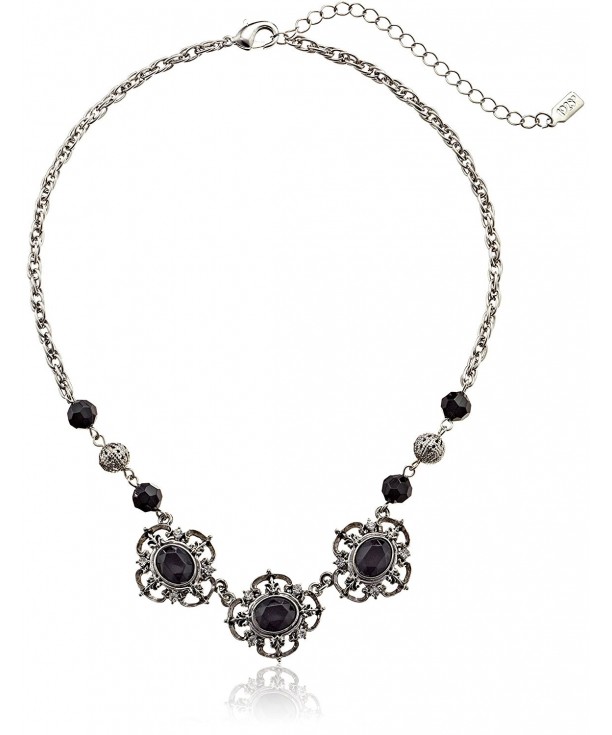 1928 Jewelry Essentials Silver Tone Necklace