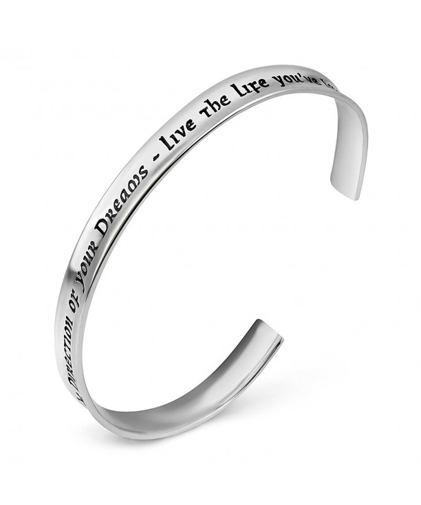 Sterling Confidently Direction Inspiration Bracelet