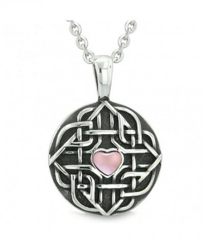 Amulet Protection Simulated Pendant Necklace