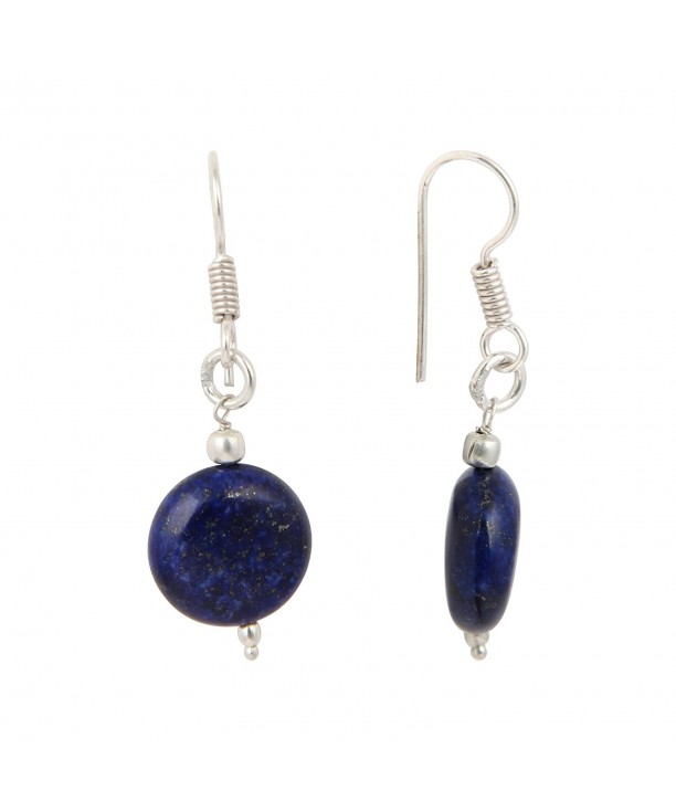 Pearlz Ocean Gemstone Dangling Earrings