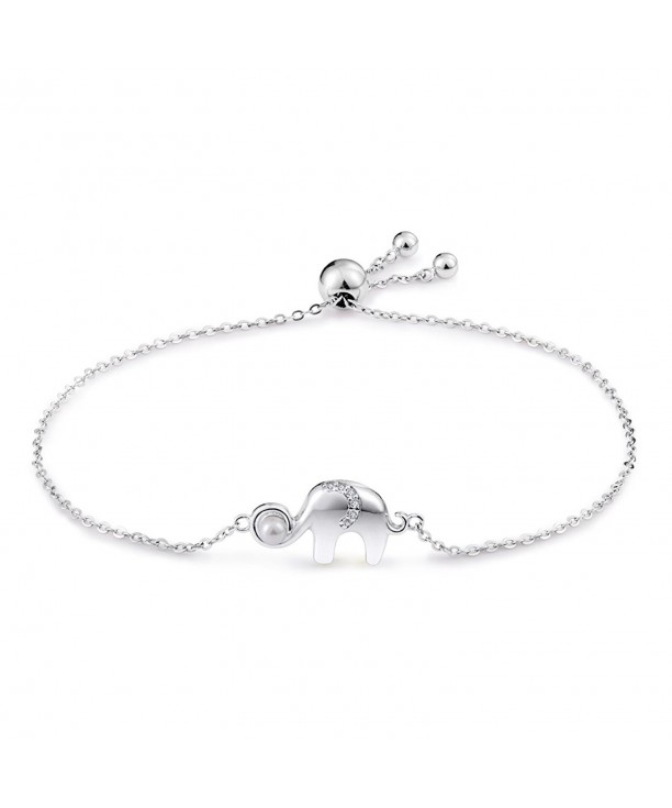 Genuine Sterling Elephant Bracelet Jewelry