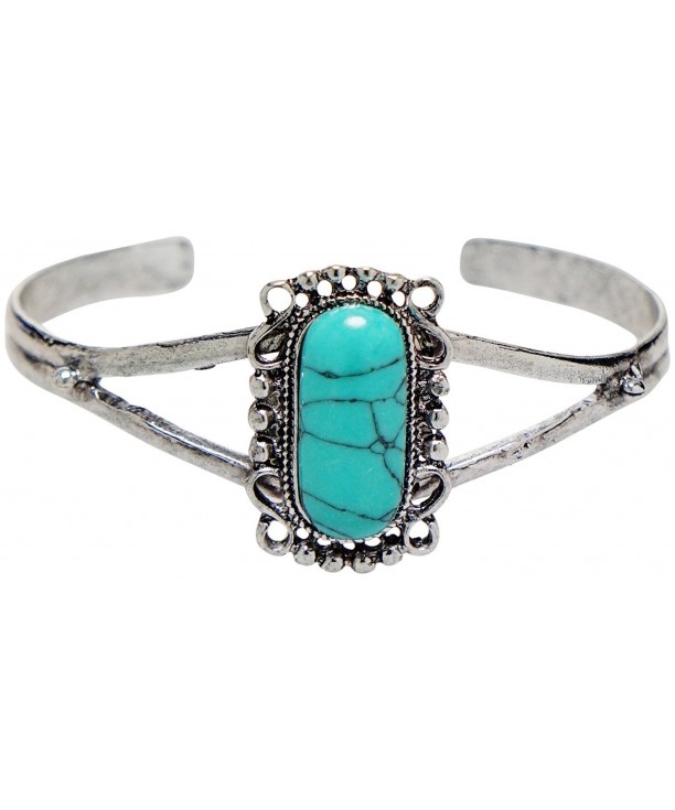 Bracelet Silver Turquoise Kikis Delicacy