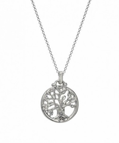 CharmsAndI Sterling Silver Pendant Necklace