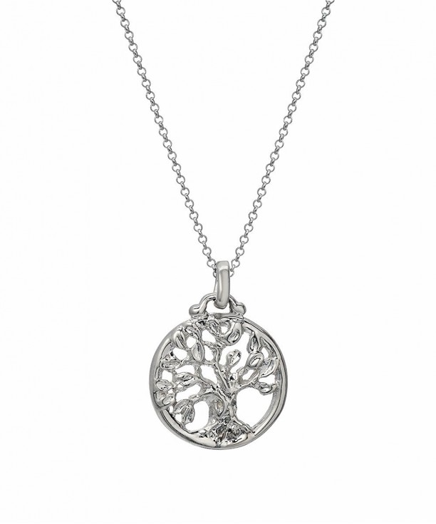 CharmsAndI Sterling Silver Pendant Necklace
