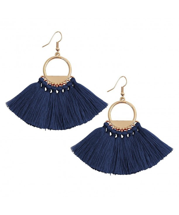 Mefezi Earrings Eardrop Tassel Fringe