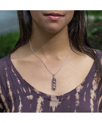 Raw Lepidolite Healing Crystal Necklace