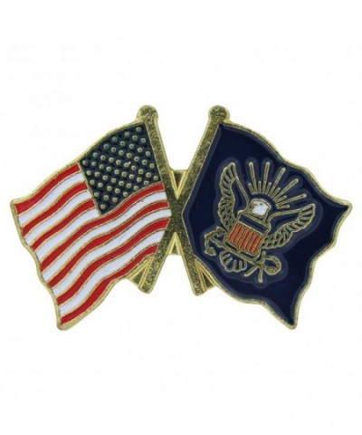 US Flag Store Lapel Navy