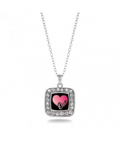 Classic Silver Plated Crystal Necklace