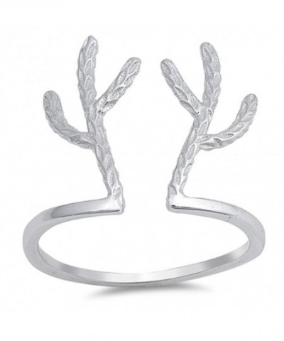 Reindeer Antlers Christmas Sterling Silver