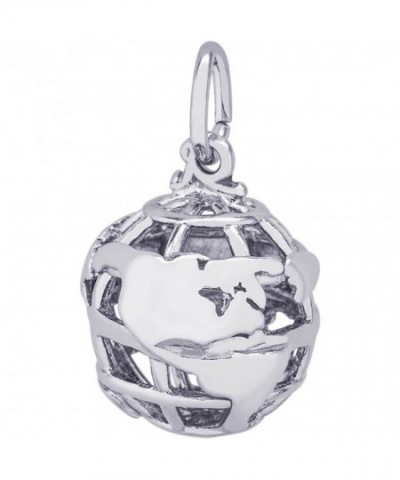 Rembrandt Charms Globe Sterling Silver