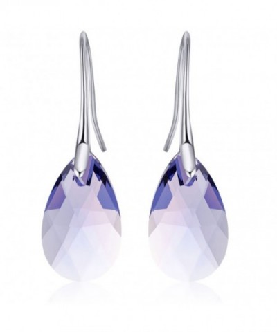 Teardrop Swarovski Crystals Earrings Ginasy