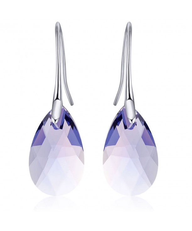 Teardrop Swarovski Crystals Earrings Ginasy