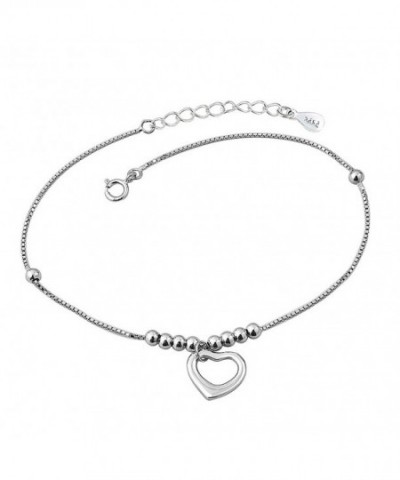 LovelyCharms Sterling Silver Anklet Bracelets