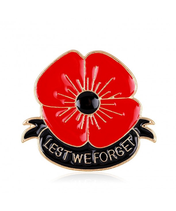 Remembrance Memorial Brooch Forget Flower