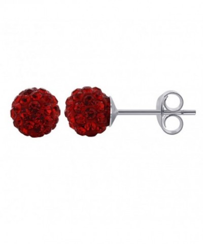 Gem Avenue Sterling Crystal Earrings