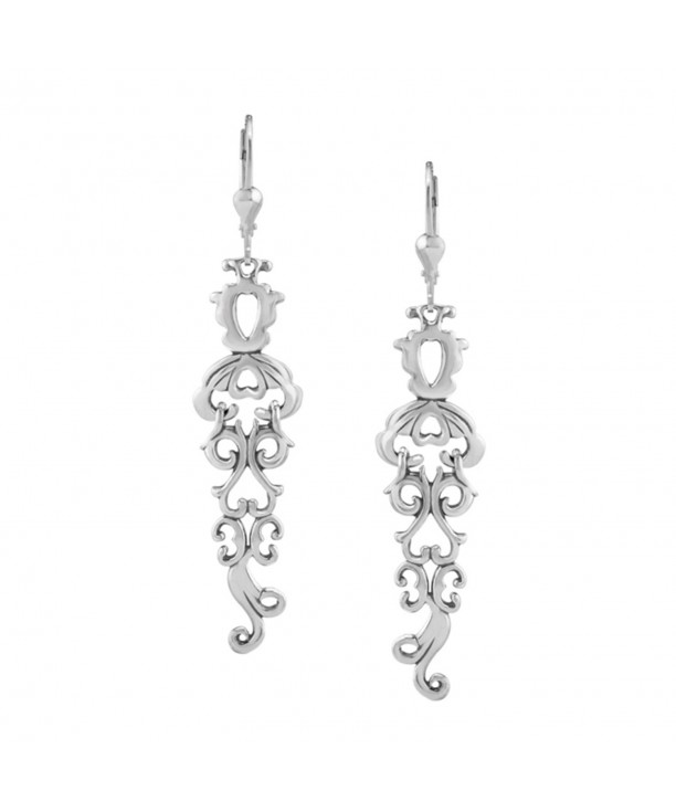 Carolyn Pollack Sterling Filigree Earrings