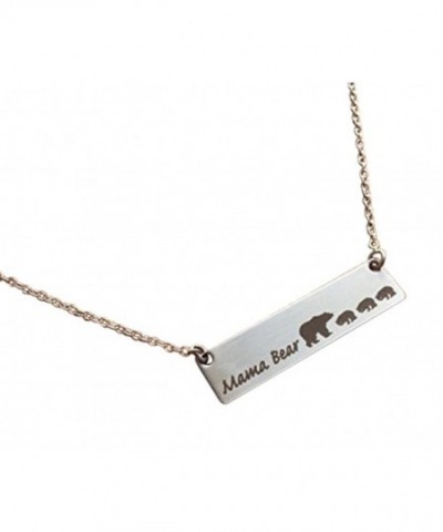 Bar Necklace Mothers Birthday Occasions