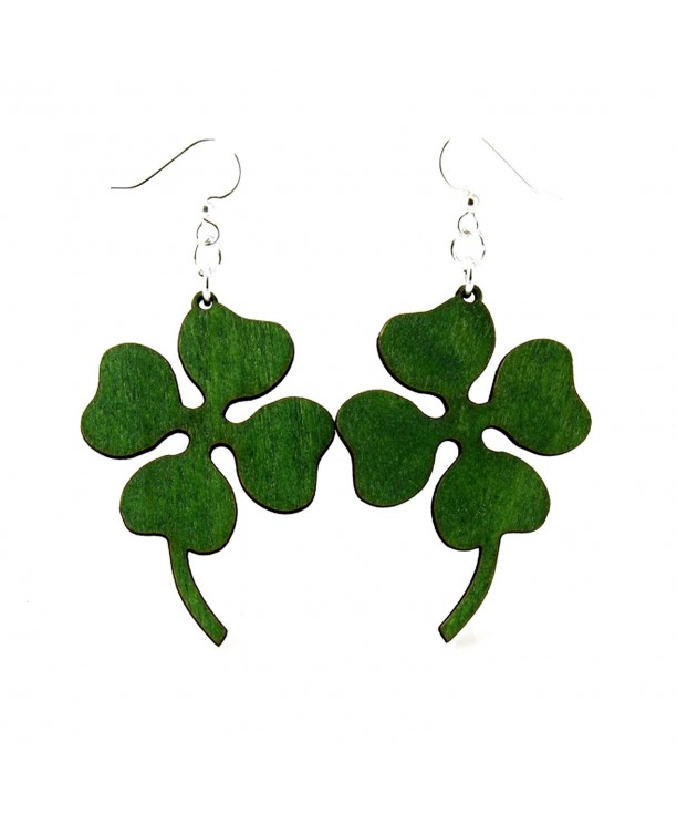 Green Tree Renewable Natural Earrings