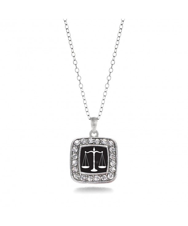 Justice Student Classic Silver Necklace