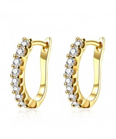 Earrings Zirconia Schtrops Leverback Closure