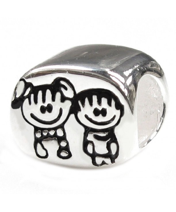 Sterling Silver Brother Sister European