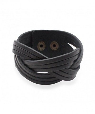 Rabbitgoo Braided Bracelets Leather Bracelet