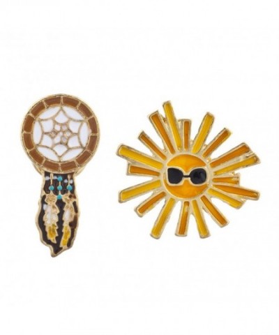 Lux Accessories Dreamcatcher Sunshine Enamel