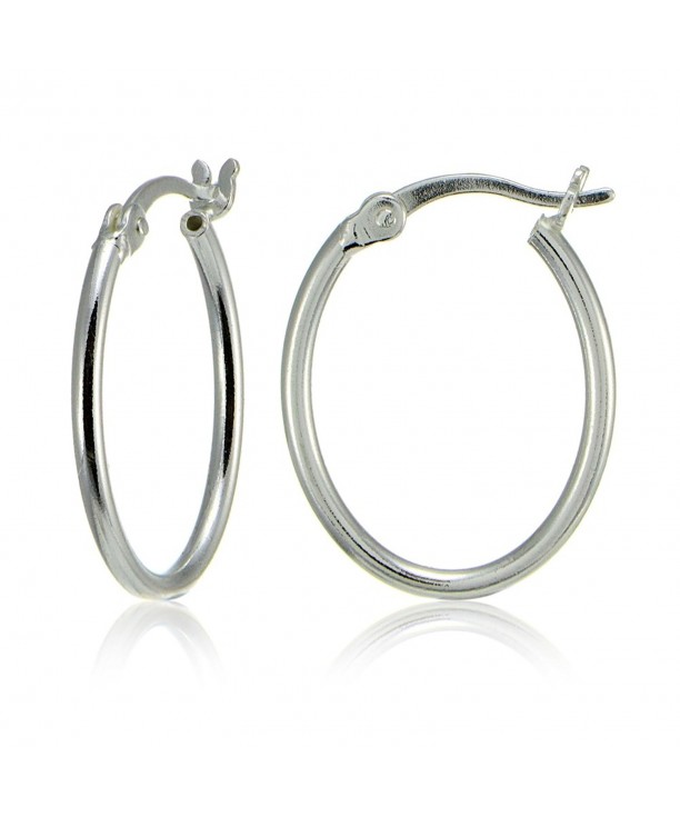 Sterling Silver Polished Dainty Earrings