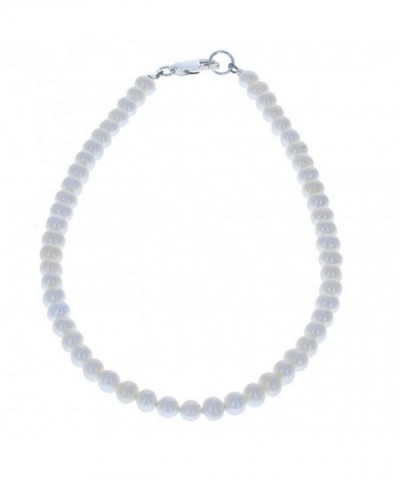 Womens Genuine Cultured Pearls Sterling
