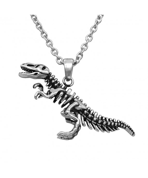 Controse Dinosaur Necklace Skeleton Stainless