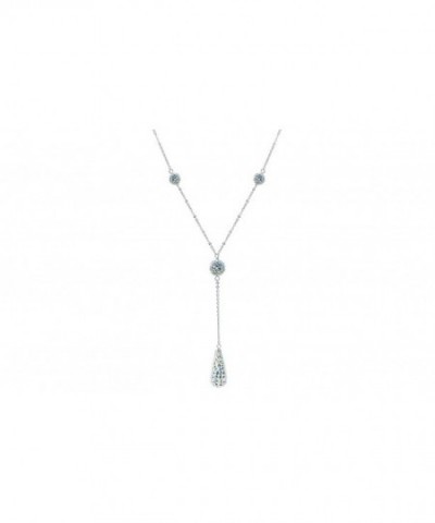 Sterling Spectacular Crystal Necklace Available