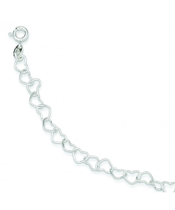 Sterling Silver 7inch Polished Bracelet