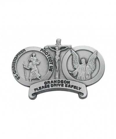 Christopher Medal Pendant Grandson Visor