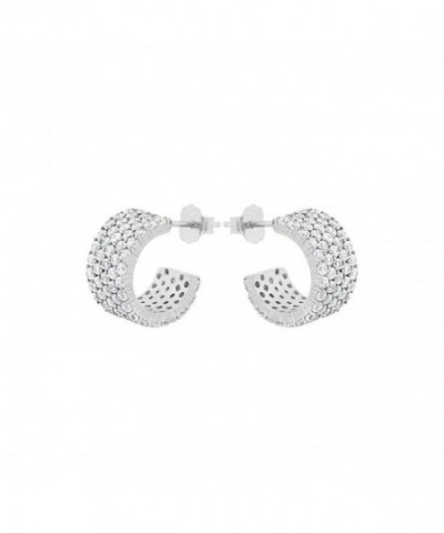 Sterling Silver Zirconia Earrings sterling silver