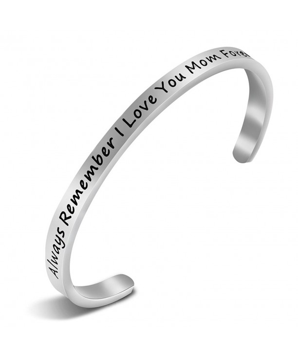 Remember Forever Inspirational Messaged Bracelet