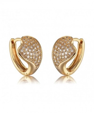 Plated Brass Zirconia Earrings Richapex