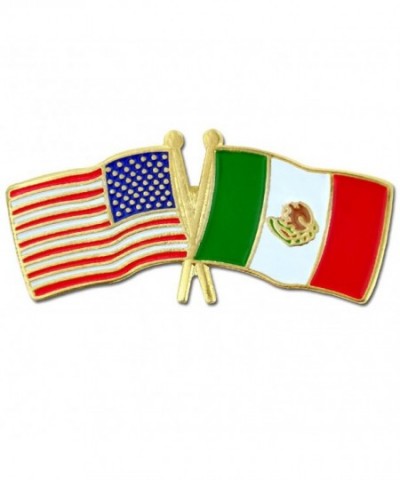 PinMarts Mexico Crossed Friendship Enamel