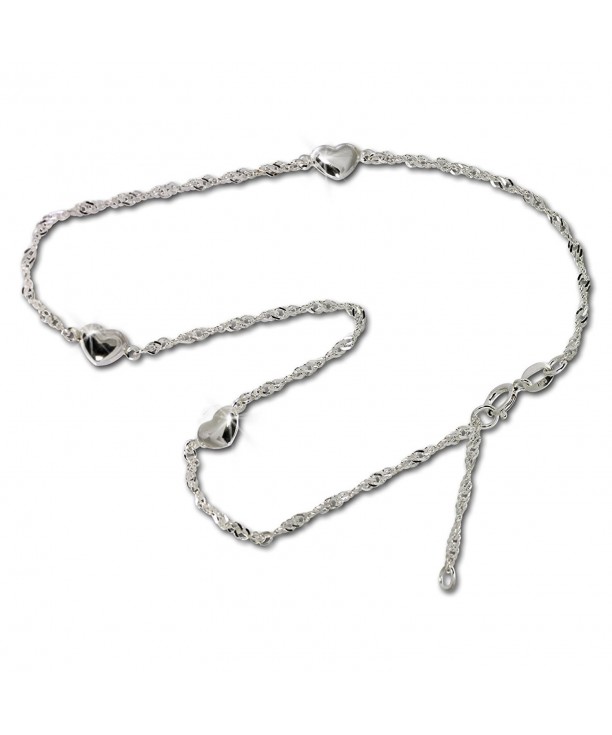SilberDream anklet silver Sterling SDF019I