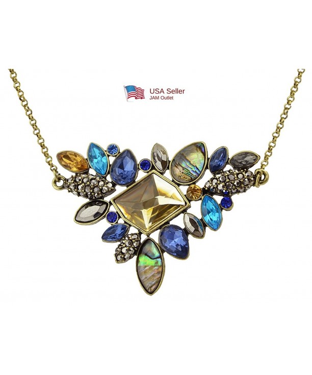 Outlet Fashion Triangle Necklace Statement