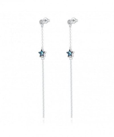 PLATO Earrings Five pointed Swarovski Crystals