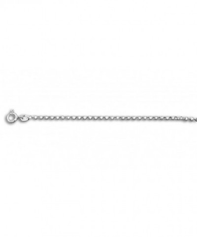 Sterling Silver Chain Anklet Length