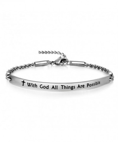 Scripture Bracelet Possible Christian possible